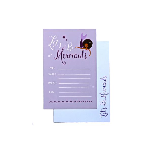 Mermaid Invitations