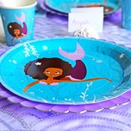 Mermaid Party Plates